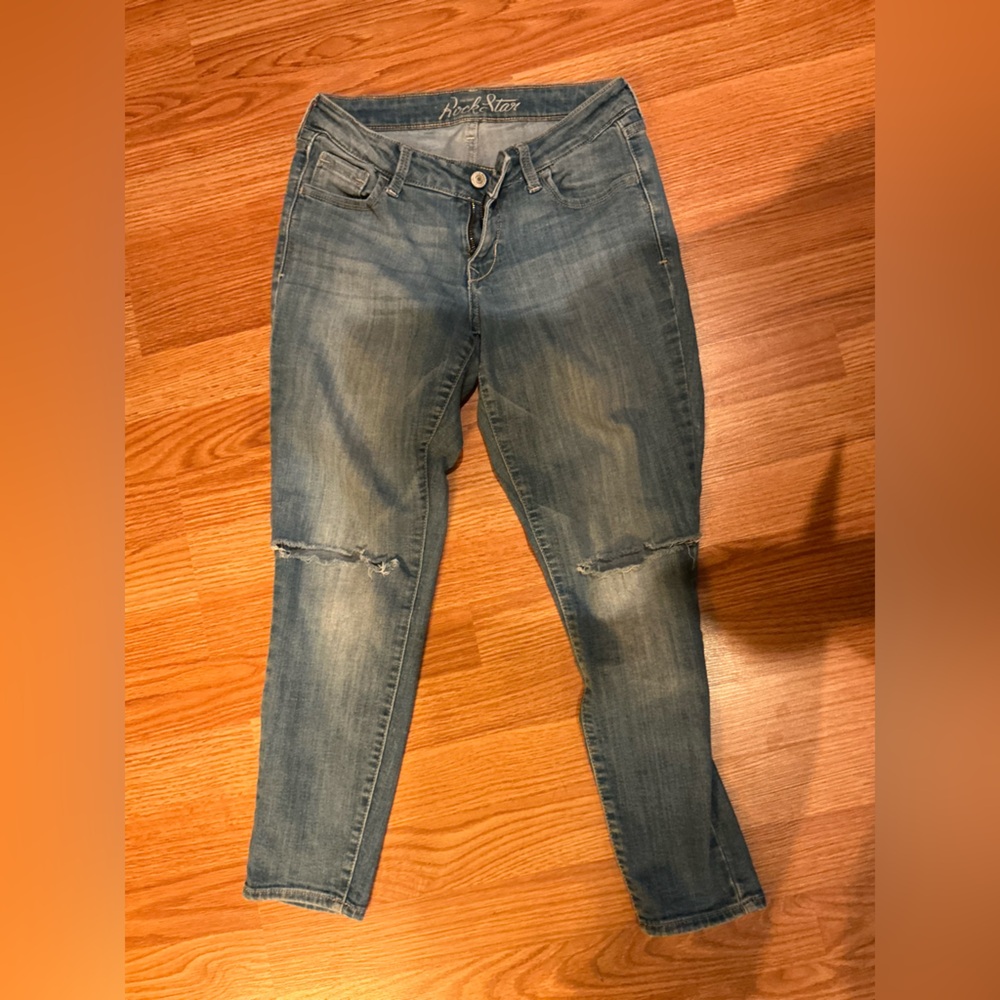 Old Navy Women's Blue Skinny Jeans